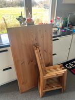 Ikea Jokkmokk tafel met 4 stoelen, Ophalen, Gebruikt, 4 tot 6 stoelen