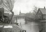 Broek op Langedijk- -Dorpsgezicht. reprint., Verzamelen, Ansichtkaarten | Nederland, Verzenden, 1980 tot heden, Ongelopen, Noord-Holland