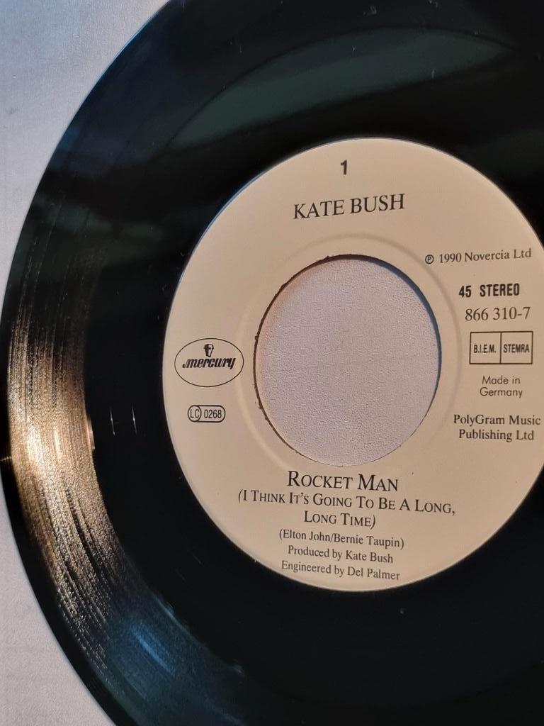 single Kate Bush ROCKET MAN-CANDLE IN THE WIND dubbelhit, Gebruikt, 7 inch, Single, Ophalen of Verzenden
