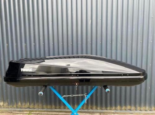 Thule Touring Sport 600 dakkoffer zwart/ verhuur zie tekst, Auto diversen, Dakkoffers, Gebruikt, Ophalen of Verzenden
