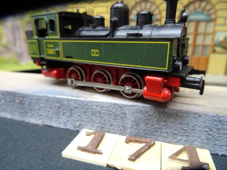 174=Marklin 3087-3 rangeer tender loc.511, Hobby en Vrije tijd, Modeltreinen | H0, Zo goed als nieuw, Locomotief, Wisselstroom