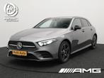 Mercedes-Benz A-Klasse 250 e AMG Night Plug in Hybrid 218pk, Auto's, Mercedes-Benz, Gebruikt, Alcantara, Bedrijf, Grijs