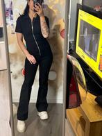 Een denim overall, Ophalen, Zo goed als nieuw, Maat 36 (S), Zwart