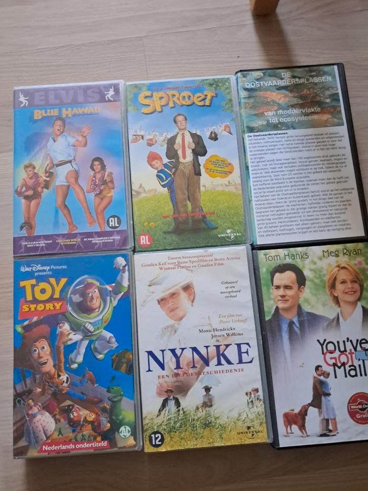 VHS Video Banden Collectie, Cd's en Dvd's, VHS | Film, Gebruikt, Overige genres, Alle leeftijden, Ophalen of Verzenden