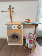 Houten wasmachine, Kinderen en Baby's, Speelgoed | Houten speelgoed, Ophalen, Zo goed als nieuw