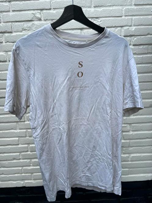 S. Oliver shirt | Maat L, Kleding | Heren, T-shirts, Zo goed als nieuw, Maat 52/54 (L), Beige, Ophalen of Verzenden