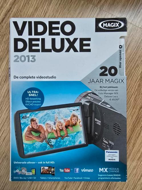 Magix Video Deluxe 2013 - Videobewerking, Computers en Software, Ontwerp- en Bewerkingssoftware, Zo goed als nieuw, Windows, Ophalen of Verzenden