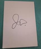 Jeremy Piven handtekening gesigneerde index card, Ophalen of Verzenden, Zo goed als nieuw, Foto of Kaart