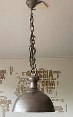 Stoere lamp 47cm staal, Ophalen, Zo goed als nieuw