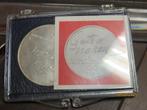 No.451- Beatrix Fl. 50,00 1984 in Etui Munt., Postzegels en Munten, Munten | Nederland, Ophalen of Verzenden, Koningin Beatrix