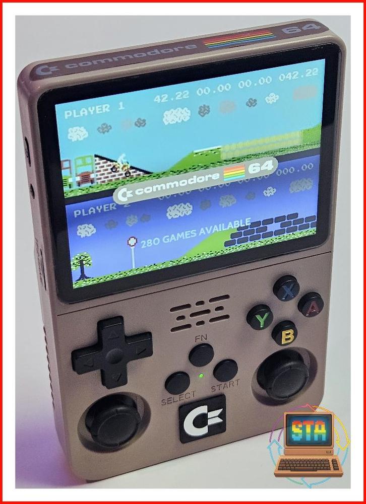 Commodore 64 Amiga Aluminium Logo Badge 15x15 mm zelfklevend, Computers en Software, Vintage Computers, Verzenden