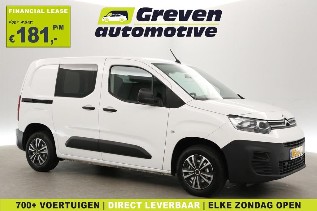 Citroën Berlingo 1.2 PureTech | 111PK | Benzine | Airco | C, Auto's, Bestelauto's, Voorwielaandrijving, Gebruikt, Euro 6, 1199 cc