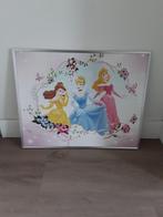 Disney Prinsessen Schilderij 40 bij 50 cm, Ophalen, Zo goed als nieuw, Wanddecoratie