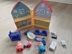 Peppa Pig huis en poppetjes, Ophalen of Verzenden, Poppenhuis