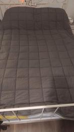 Verzwaringsdeken 9kg - Zo goed als nieuw!, Tweepersoons, Ophalen of Verzenden, Grijs, Deken of Dekbed