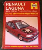 Renault Laguna benzine en diesel Haynes werkplaats handboek, Gelezen, Ophalen of Verzenden, Renault