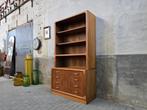 Jaren 80 Dyrlund Deens Design Kast Teak | Grote Wand Kast A, Met plank(en), Gebruikt, Grenenhout, 200 cm of meer