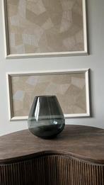 Vaas windlicht tasman L smokey black, Huis en Inrichting, Zwart, Nieuw, Ophalen of Verzenden, Glas