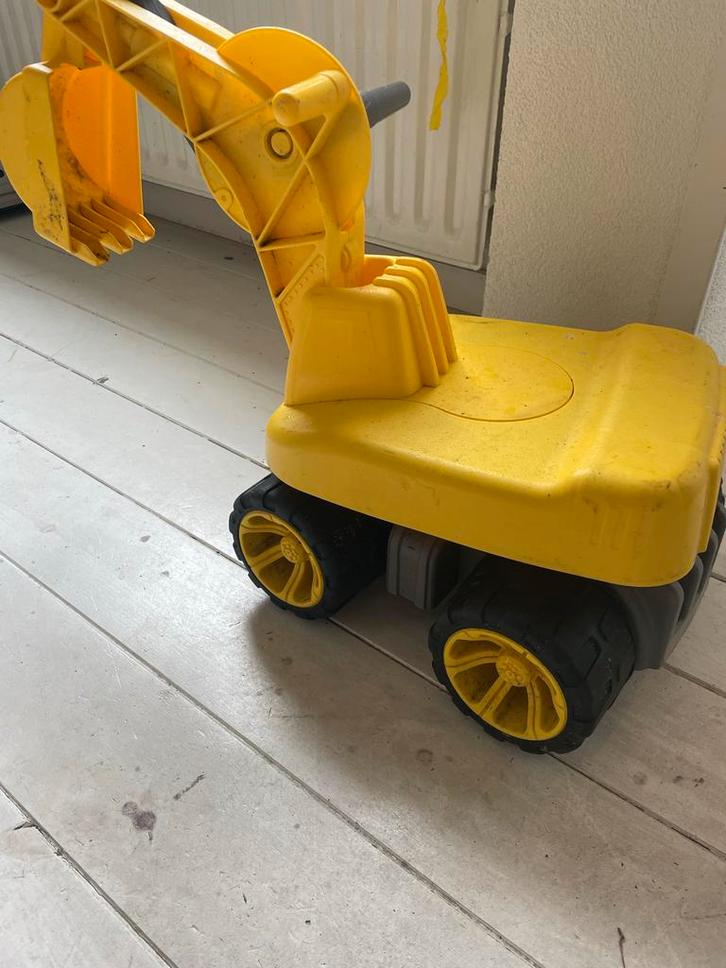 Graafmachine speel/  loopauto - Alkmaar, Kinderen en Baby's, Speelgoed | Buiten | Voertuigen en Loopfietsen, Gebruikt, Loopvoertuig