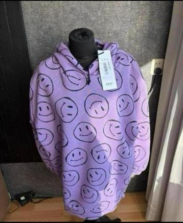 AKH mooie paarse hoodie/trui mt 48/50 NIEUW beschikbaar voor biedingen