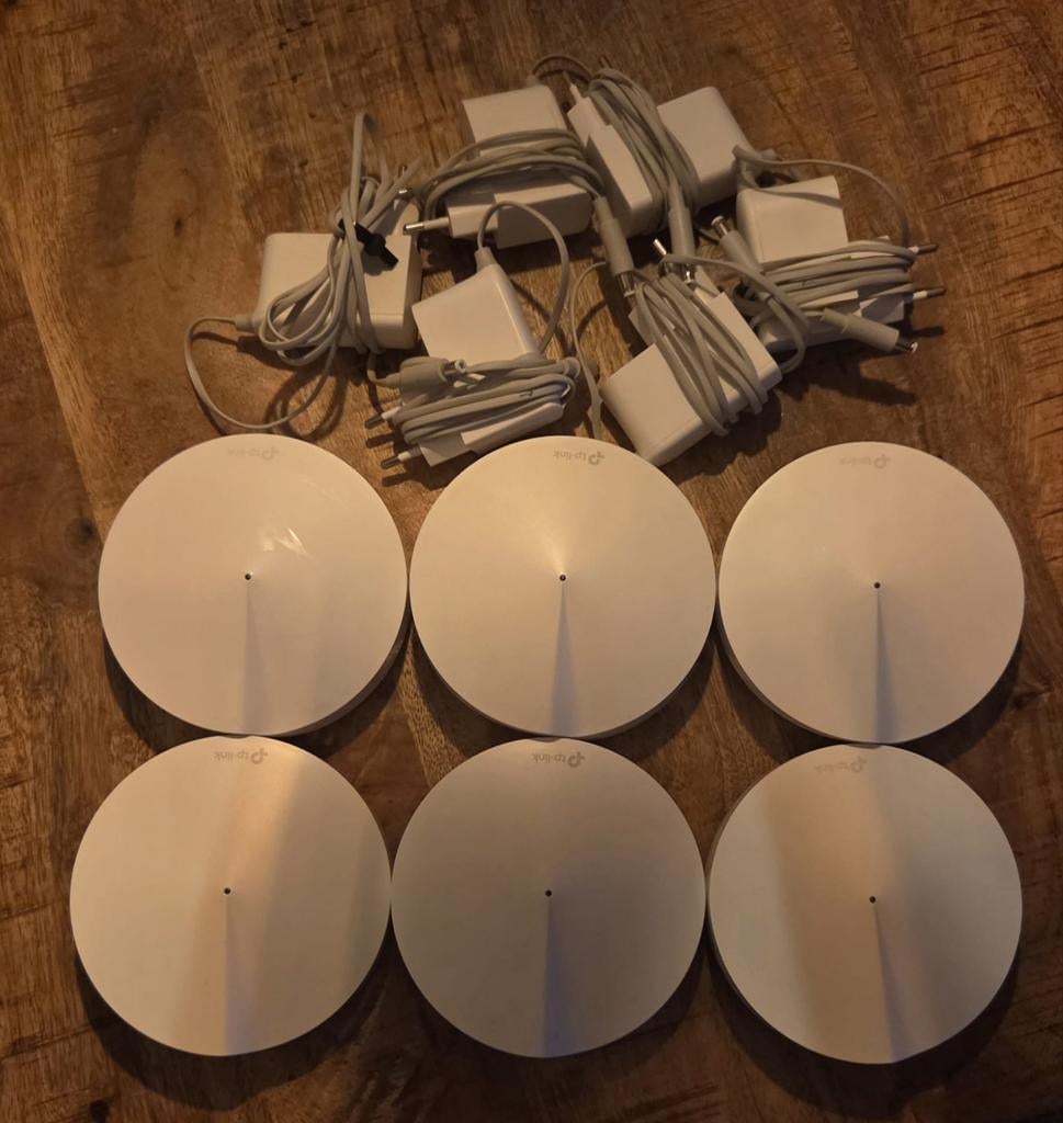 Deco M5 WiFi versterkers 6 stuks, Computers en Software, WiFi-versterkers, Ophalen of Verzenden, Zo goed als nieuw, TPLink
