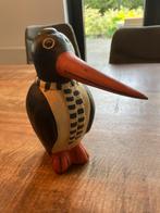 Houten pinguïn - 18cm, Ophalen of Verzenden