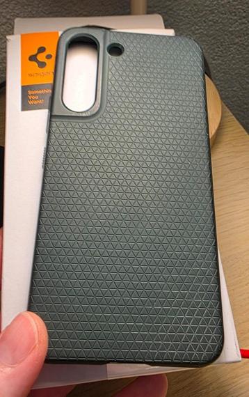 Spigen Liquid Air hoesje voor Samsung Galaxy S22 Groen beschikbaar voor biedingen