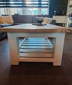 Rechthoekige salontafel steigerhout, Huis en Inrichting, Gebruikt, 100 tot 150 cm, Minder dan 50 cm, Rechthoekig