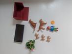 Playmobil schattige hondenset 3 pups golden retriever, Ophalen of Verzenden, Zo goed als nieuw