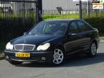 Mercedes-Benz C-klasse 180 K. Elegance NAP/AIRCO/CRUISE/APK, Achterwielaandrijving, 1796 cc, Zwart, Origineel Nederlands