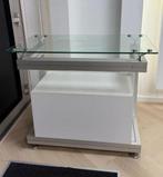 Glazen vitrine tafel met opbergruimte professioneel gebruik, Ophalen