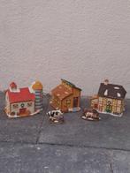 Drie kersthuisje, boerderij Noma 1996, Diversen, Kerst, Ophalen, Gebruikt