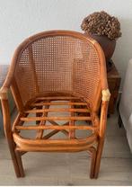 Rotan stoel/ fauteuil, Ophalen of Verzenden, Zo goed als nieuw, Bruin, Eén
