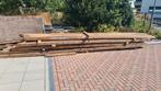 50 stuks houten balken 5x10, lengte 5.5 meter, Tuin en Terras, Palen, Balken en Planken, Ophalen, Gebruikt, 250 cm of meer, Balken