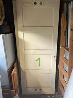 Div. oude paneeldeuren stomp, Doe-het-zelf en Verbouw, Deuren en Horren, Ophalen, Gebruikt, Binnendeur, 200 tot 215 cm