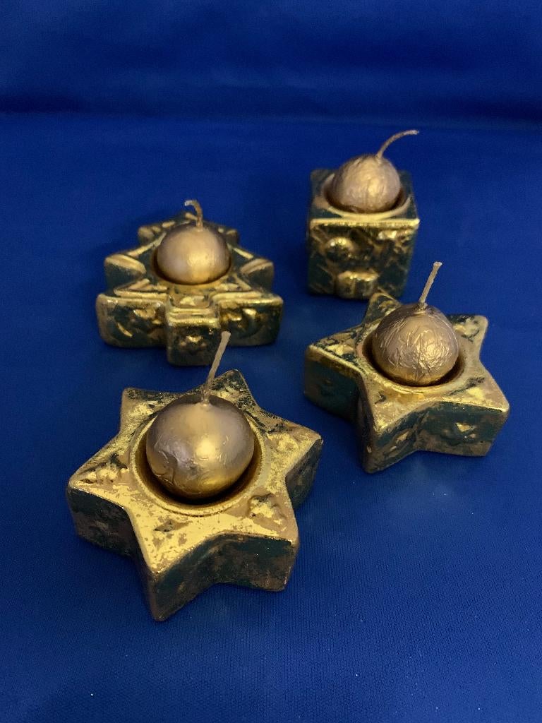 kerst Kandelaar figuurtjes, Diversen, Kerst, Nieuw, Ophalen of Verzenden