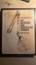 Het schetsen van ruimtelijke vormen Jan Ramaekers Cantecleer, Ophalen of Verzenden, Zo goed als nieuw