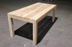 Teak tuintafel 90 x 190cm - Robuust Showmodel - Afhalen, Ophalen, Zo goed als nieuw, Rechthoekig, Teakhout