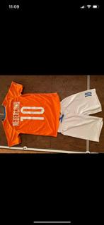 Oranje tenue voetbalpakje Nederland Holland mt 140/146, Ophalen of Verzenden, Zo goed als nieuw, Jongen of Meisje, Sport- of Zwemkleding