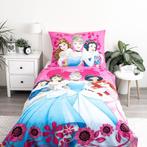 Disney Princess Dekbedovertrek 140 x 200 cm - Katoen, Meisje, Dekbedovertrek, Nieuw, Ophalen of Verzenden