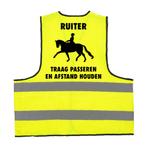 Fluo hesje ruiter / paardrijder, Dieren en Toebehoren, Nieuw, Bovenkleding, Dames, Ophalen of Verzenden