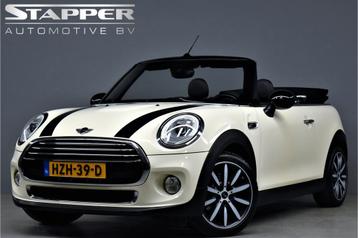 MINI Cabrio 1.5 136pk Cooper Navi/Led/Leer/Sportstoelen/Stoe beschikbaar voor biedingen