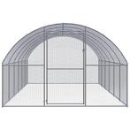 Kippenren 3x6x2 m gegalvaniseerd staal, Dieren en Toebehoren, Pluimvee | Toebehoren, Verzenden, Nieuw, Kippenhok of Kippenren