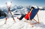 Après-ski en zomer horecabedrijf aan de piste in Tirol.