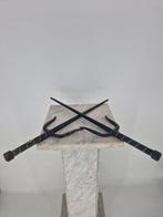 Set van 2 metalen Sai’s | Trainingswapen / decoratief | 50cm, Gebruikt, Overige, Maat XS of kleiner, Vechtsportmateriaal