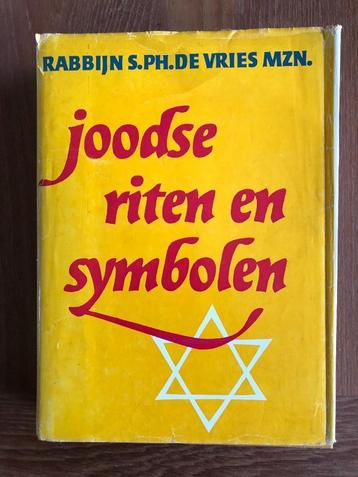 Joodse Riten en Symbolen. Door Rabbijn S. Ph. de Vries.uit beschikbaar voor biedingen