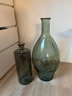 Mica decorations vazen glas, Ophalen, Blauw, Minder dan 50 cm, Glas