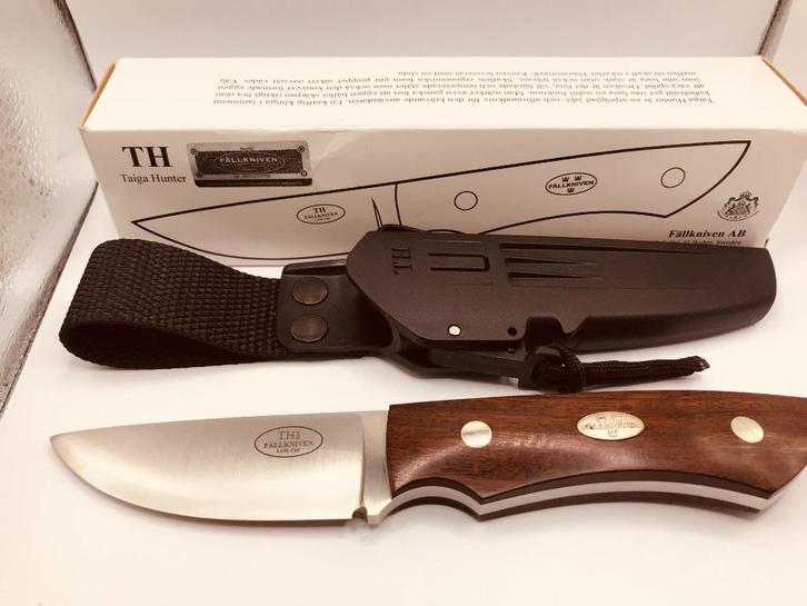 Fällkniven TH1z Taiga Hunter Fixed Knife Cobalt Steel Blade, Caravans en Kamperen, Kampeergereedschap, Nieuw, Verzenden