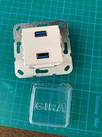Gira USB3 inbouw 5683 03, Ophalen of Verzenden, Nieuw