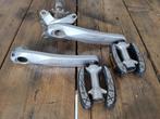 Shimano Deore LX crankstel met pedalen, Mountainbike, Ophalen of Verzenden, Crankstel of Pedalen, Zo goed als nieuw